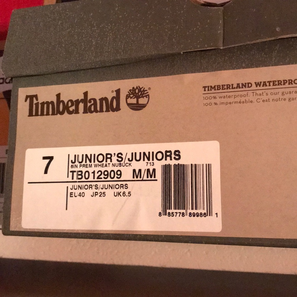 Original wheat Timberlands - Picture 8 of 8
